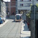 DSC01842  Une rame du tram en approche de Heuston Station