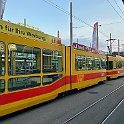 IMG 2180  Novembre 2024, les rames de type Schindler vont bientôt quitter le service. Ici une Be 4/8 avec élément surbaissé accouplé à ue Be 4/6 à Basel SBB