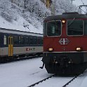 DSCF0693  La 11133 ex-Swiss-Express arrive au Locle avec un Régio