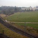 DSC08173  La nouvelle ligne du Seetal quitte la ligne Luzern - Olten juste qprès Emmebrücke-Gersag. Elle remplace l'ancienne ligne qui nécessitait un rebroussement à Emmenbrücke et longeait la route.