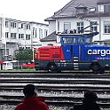 DSC00842  La nouvelle locomotive de manoeuvre Hybride de chez Stadler: Eem 923 001-2 à Zofingen