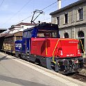 IMG 2073  Eem 923 019-4 "La Berra" avec un court train de marchandise à Fribourg