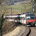 DSC06220  Domino sur ligne BLS: Régio près de Corcelles BE