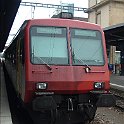 CH CFF colibri01  Voiture-pilote Bt de NTN (Colibri dans le langage commun) avec un affichage fantaisiste à Neuchâtel