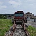 DSC09702  La voie s'arrête pour le moment à Delle à ce heurtoir. D'ici 2015, elle devrait être réouverte jusqu'à Belfort.