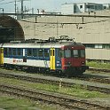 DSC09398  RBe 540 avec rame de VU I à la sortie d'un tunnel de lavage à Zürich.