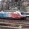 DSC11485  Re 460 001 "Fiat Panda" en attente à Bern