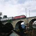 CH CFF Re460 PontBoudry  Photo rare: Re 460 avec IC 2000 sur le pont de Boudry durant l'Expo.02