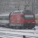 DSC10892  Bern, rame en attente dans le faisceau ouest