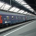 CH CFF Voitures Nuit  Train de voitures-lits et couchettes Ã  Zürich