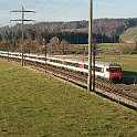 DSC25765  Une rame VU IV sur la ligne de la Vallée de l'Aar entre Bern et Thun. Elle remplace l'EC7 Hambourg - Interlaken Ost qui ce jour-là a été supprimé en cours de route