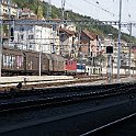 DSC07612  Passage d'un train de marchandises à Neuchâtel