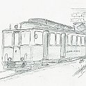 LuganoTesserete  BDe 4/4 1 du chemin de fer lugano - Tesserete, 101 ans le 28.07.2010