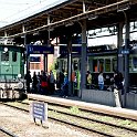 DSC14851  Grâce au concept de trains "en étoiles", il y avait chaque heure plusieurs trains historiques simultanément en gare de Konolfingen
