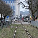 P1000284  On se situe ici à l'emplacement de l'ancienne halte d'Ostermundigen avant le déplacement de la ligne le 20 mais 1912