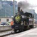 DSC12210  Maneuvre pour reprendre la tête du train avant de repartir vers Interlaken Ost