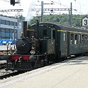 P1020846  Arrivée de la navette en gare de Brugg