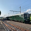 IMG 4421  Le train spécial composé de la BDt, du salon Bodan et de l'ABDe 4/4 12 à Kaltbrunn