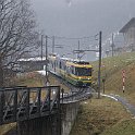 DSC07084  Bhe 4/8 145 arrivant à Grindelwald Grund