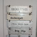 DSC03239  Plaques d'itinéraire à  Andermatt