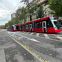 IMG 0624  Deux générations de trams à Berne
