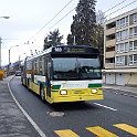DSC00106  Les trolleybus de la série 161 - 172 FBW finissent leur carrière à Neuchâtel en janvier 2011, remplacés par les Hess série 131 - 150