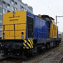 DSC11420  Am 847 de la firme WRS (Wiedmer Rail Services). Il s'agit d'une ancienne V100 version allemagne de l'Est. Ici à Fribourg