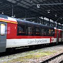 DSC13981  Les anciennes voitures panoramiques du Goldenpass sont maintenant utilisées dans le Luzern - Engelberg - Express
