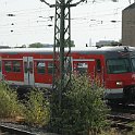 ET 420 du S-Bahn de Düsseldorf près de l'arrêt Volksgarten