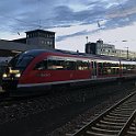 Un 642 à destination de Primasens en gare de Saarbrücken