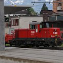 Une locomotive de manoeuvre 2068 à Feldkirch