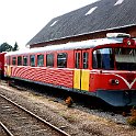 Automotrice de type Y à Lemvig qui porte encore le logo HHJ Hads-Ning Herreders Jernbane (Odderbanen) (fusionée avec le VLTJ).