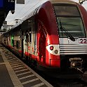 La 2222 en gare de Luxembourg