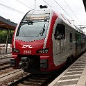 Le KISS 2313 attend à Ettelbruck le voyageur en provenance de Luxembourg par le bus de remplacement (importants travaux en été 2025) avant de rouler comme RE direction Troisvierges