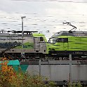 Une 465 en UM avec und 486 près de Basel Bad Bf