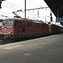 UM de Re 4/4 II avec train VSOE à Bâle