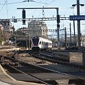 Entrée en gare de Lausanne