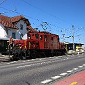 La De 6/6 contourne le train