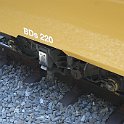 Goldenpass: détail du bogie à écartement variable