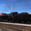 La C 5/6 fait quelques tours de roue