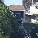 Le funiculaire de Fribourg à la station supérieure