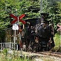 Il s'agissait de la course à vapeur du 31.08.2025 Interlaken - Meiringen - Giswil et retour. Photographiée lors du retour