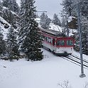 BDhe 4/4 22 dans un paysage hivernal