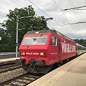 Re 456 094 avec une rame Voralpen-Express à Luzern Verkehrshaus
