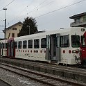 Rame Vevey dans la nouvelle livrée à Palézieux