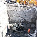 Fosse pour la construction d'une issue de secours