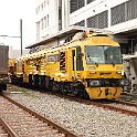 Train de meulage de la voie Vossloh SF03-FFS à Oberburg