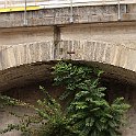 Voûte du tunnel de la ficelle sous la gare
