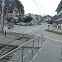 Aarwangen. A partir de là, le train roule en régime tram.